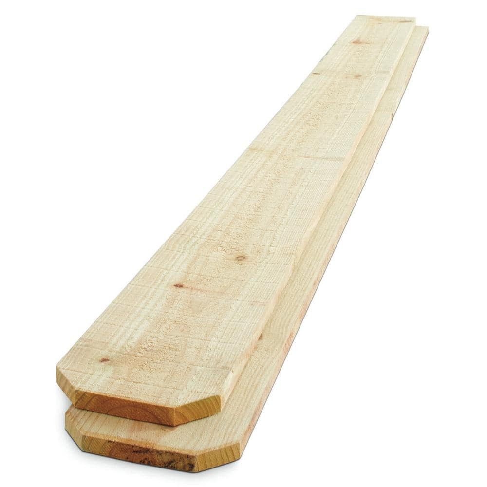 1 In. x 6 In. x 6 Ft. Dog Ear Appearance Grade Ground Contact Treated Lumber