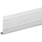 4" WHT WOODGRAIN FASCIA Image 1