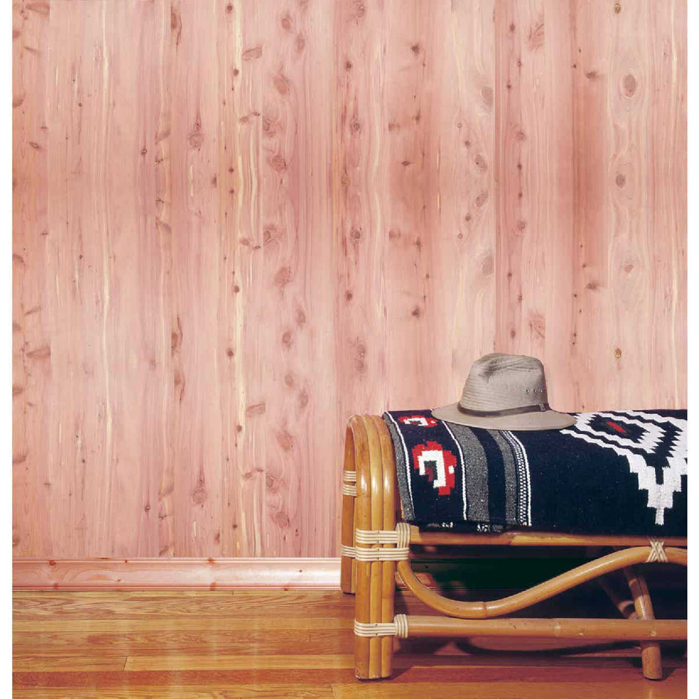 Global Product Sourcing 4 Ft. x 8 Ft. x 1/4 In. Red Cedar Panel Veneer Image 2