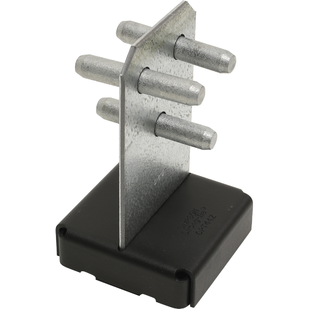 Simpson Strong-Tie ZMAX 3-1/2 In. x 3-1/2 In. 10 ga Concealed Post Base