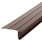 Amerimax F5M Aluminum Drip Edge Flashing, Brown Image 1