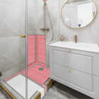 M-D Building Products PROVA 32 In. x 60 In. Offset Drain Shower Kit Image 3