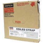 Simpson Strong-Tie 1-1/4 In. x 25 Ft. 20 ga Galvanized Steel Coiled Strapping Image 1