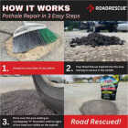 Road Rescue 50 Lb. Blacktop Patch Asphalt Repair Image 2