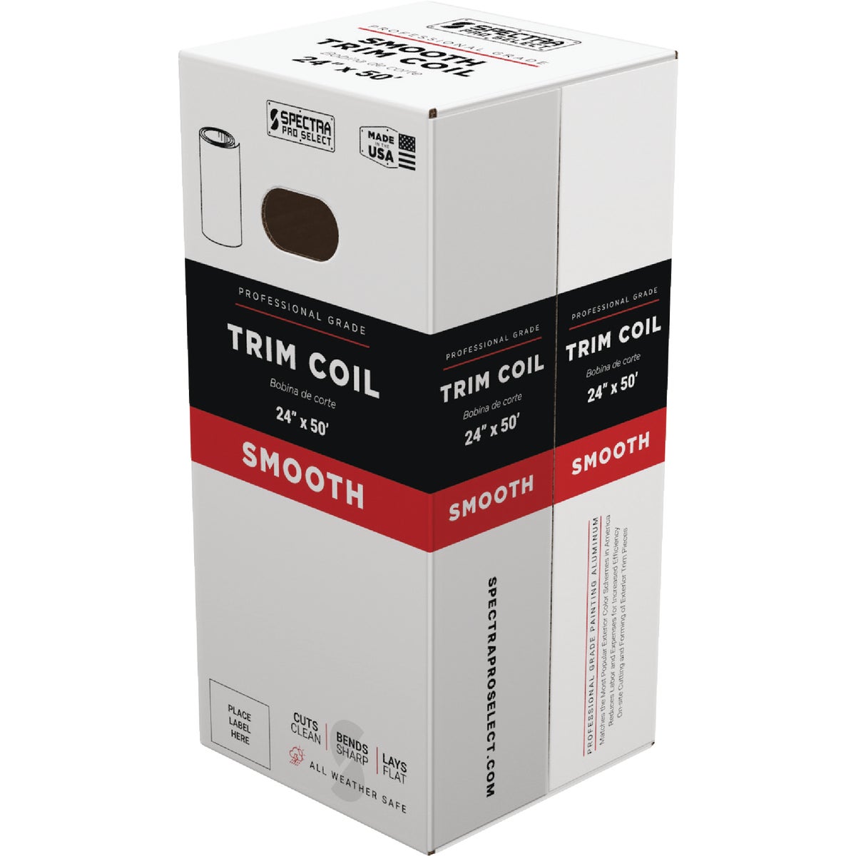 Spectra Metals 14 In. x 50 Ft. Musket Brown Painted Aluminum Trim Coil Image 3