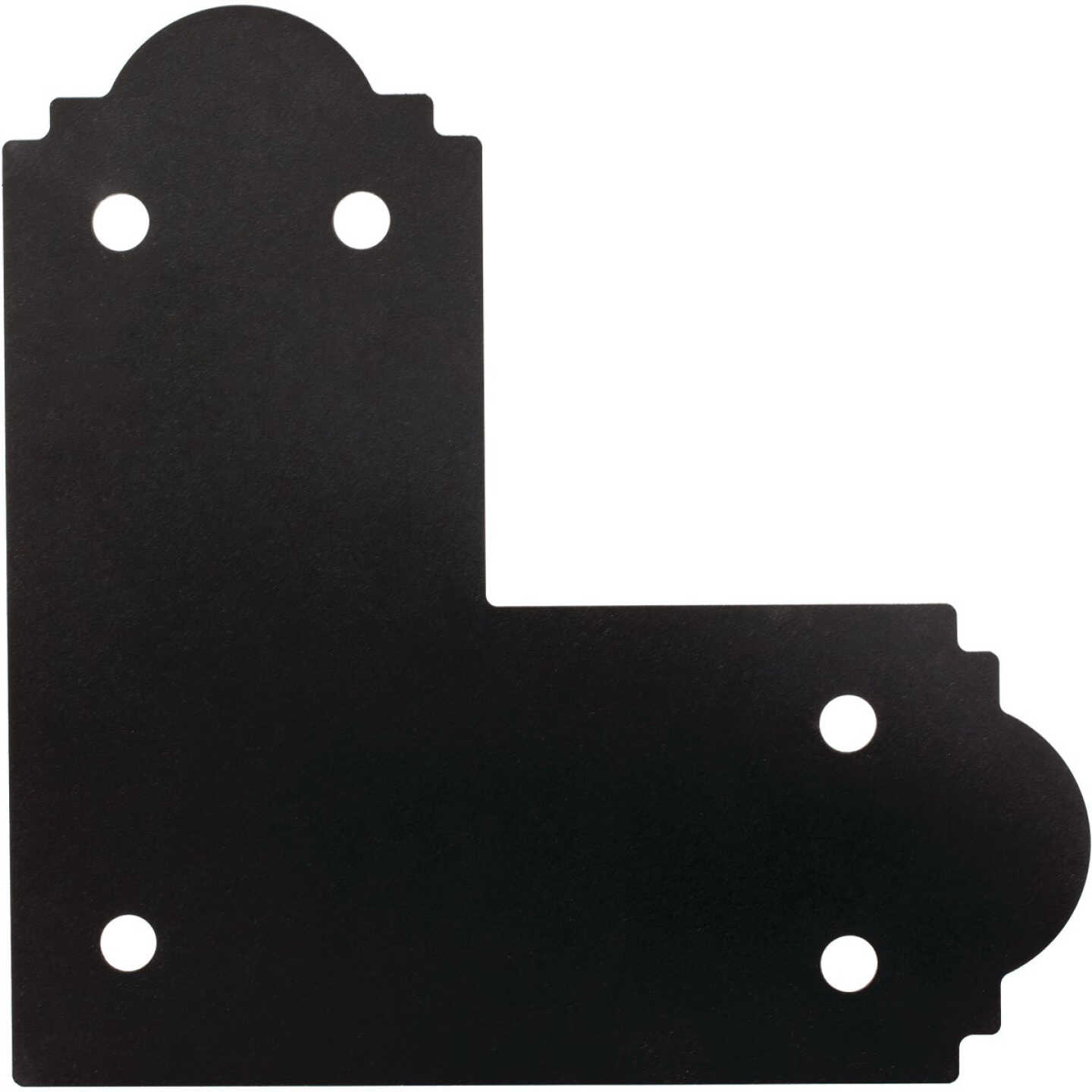 Simpson Strong-Tie Outdoor Accents Mission Collection ZMAX 6X6 Black L Strap Image 1