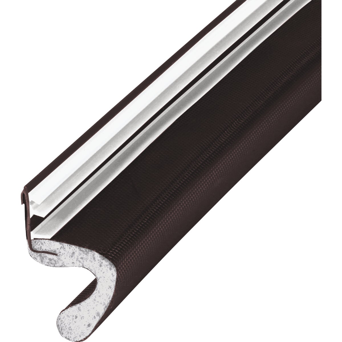 M-D Building Products 96 In. Brown Vinyl-coated Foam Top and Sides Door Seal, 50 Pk. Image 7