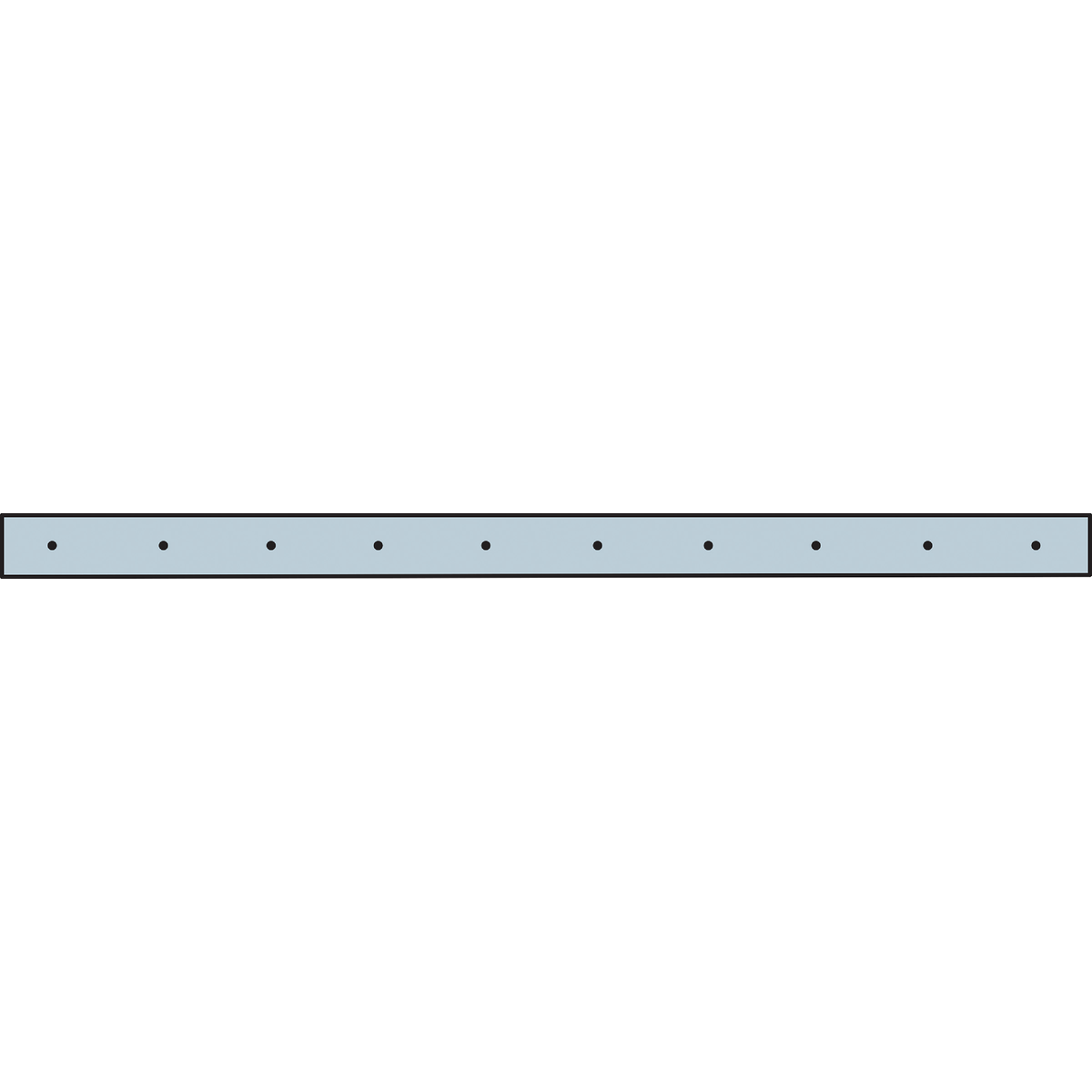 Simpson Strong-Tie 3/4 In. W. x 16-5/16 In. L. 20 ga Steel Strap Tie