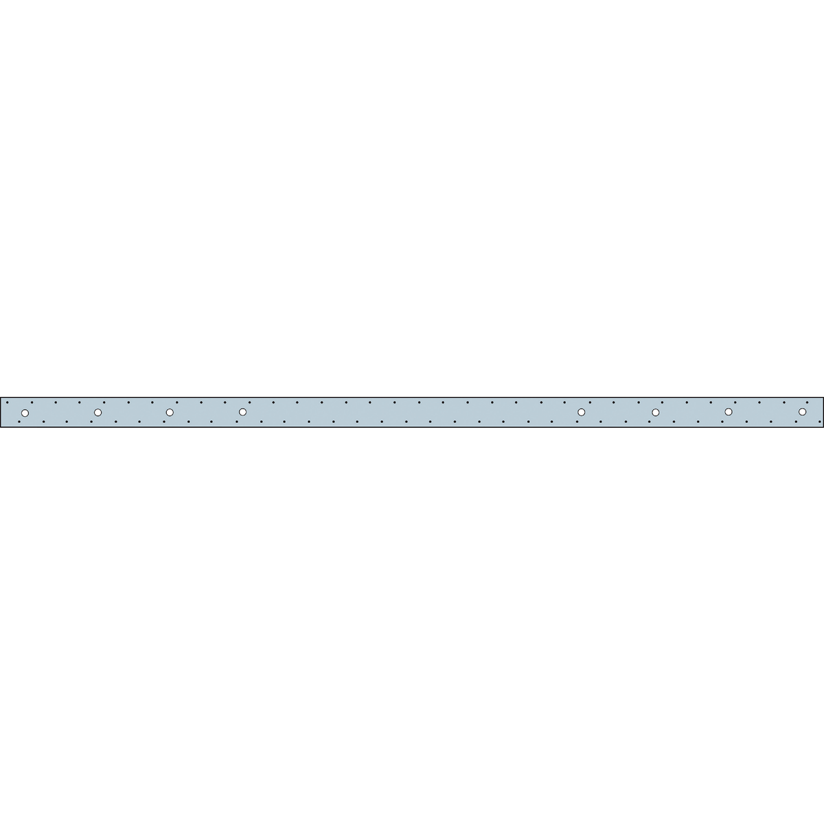 Simpson Strong-Tie 2-1/6 In. W x 72 In. L 10 ga Steel Strap Tie