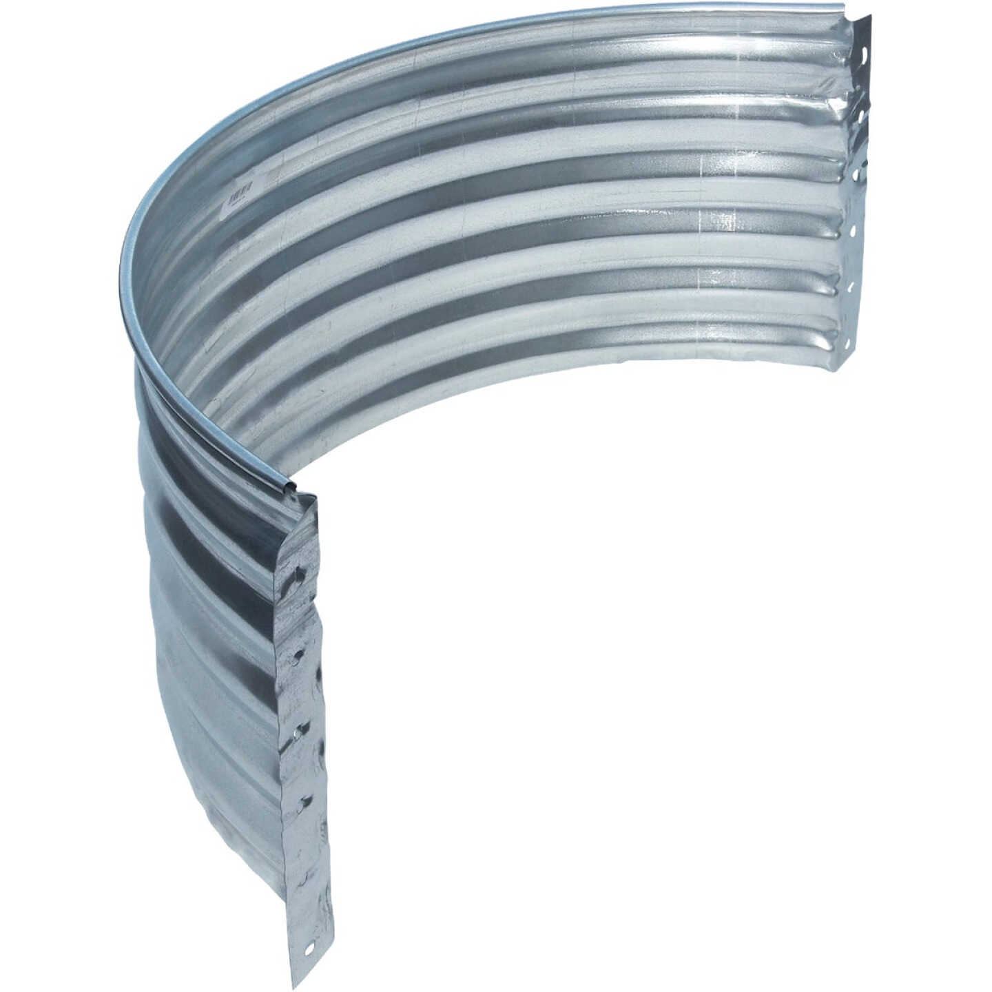 SPC 18 In. x 37 In. Round Galvanized Window Well Image 1