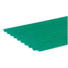 Sequentia WeatherGlaze 26 In. x 12 Ft. Green Fiberglass Corrugated Panels Image 2
