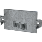 Simpson Strong-Tie 1-1/2 In. W x 3 In. L 16 ga Galvanized Steel Protection Plate Image 1
