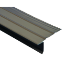 Amerimax F4-1/2 Aluminum Drip Edge Flashing, Brown Image 1