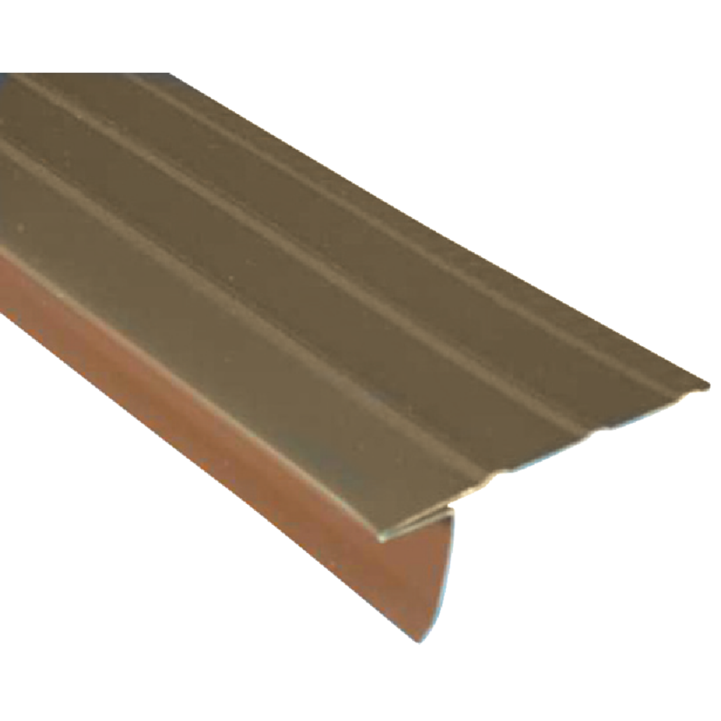 Amerimax F5 Aluminum Drip Edge Flashing, Brown Image 1