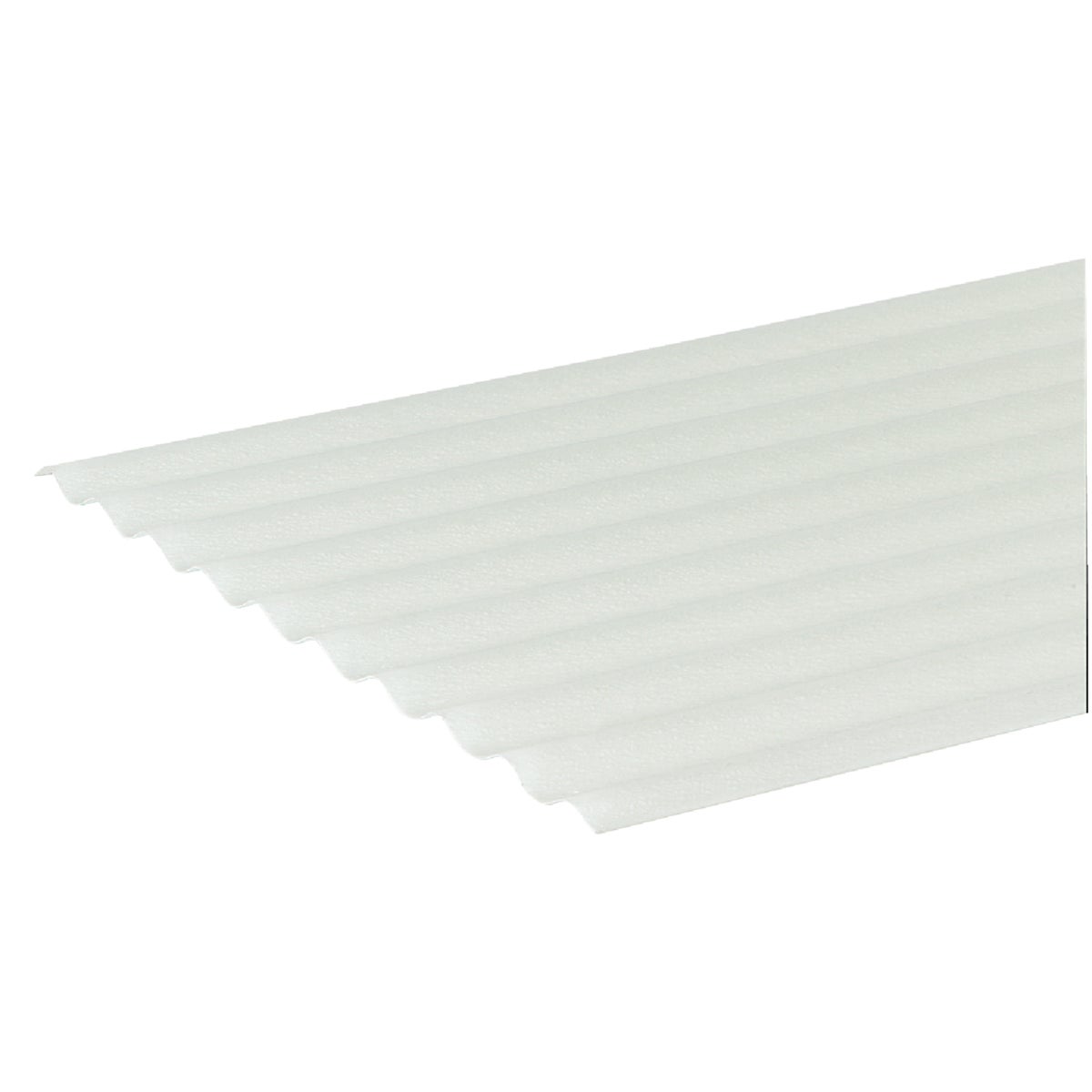 Sequentia WeatherGlaze 26 In. x 8 Ft. White Fiberglass Corrugated Panels Image 3