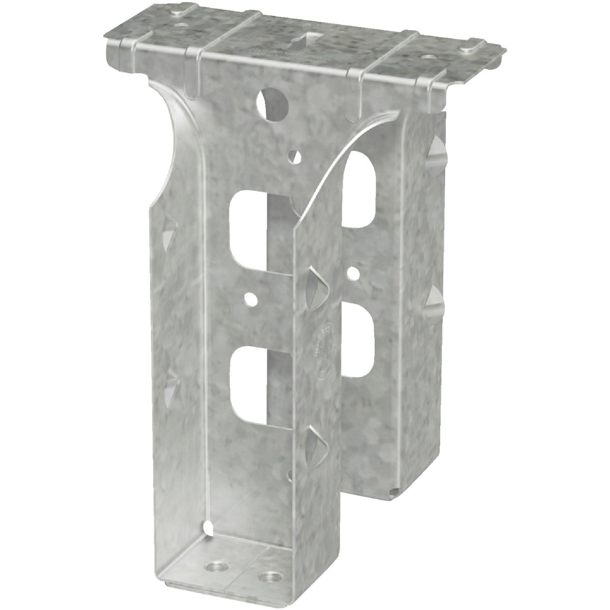 Simpson Strong-Tie 2 In. x 6 In. 20 ga Galvanized Steel Post Frame Hanger