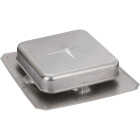 Airhawk 50 In. Mill Aluminum Square Roof Vent Image 1