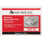 Airhawk 50 In. Mill Aluminum Square Roof Vent Image 2