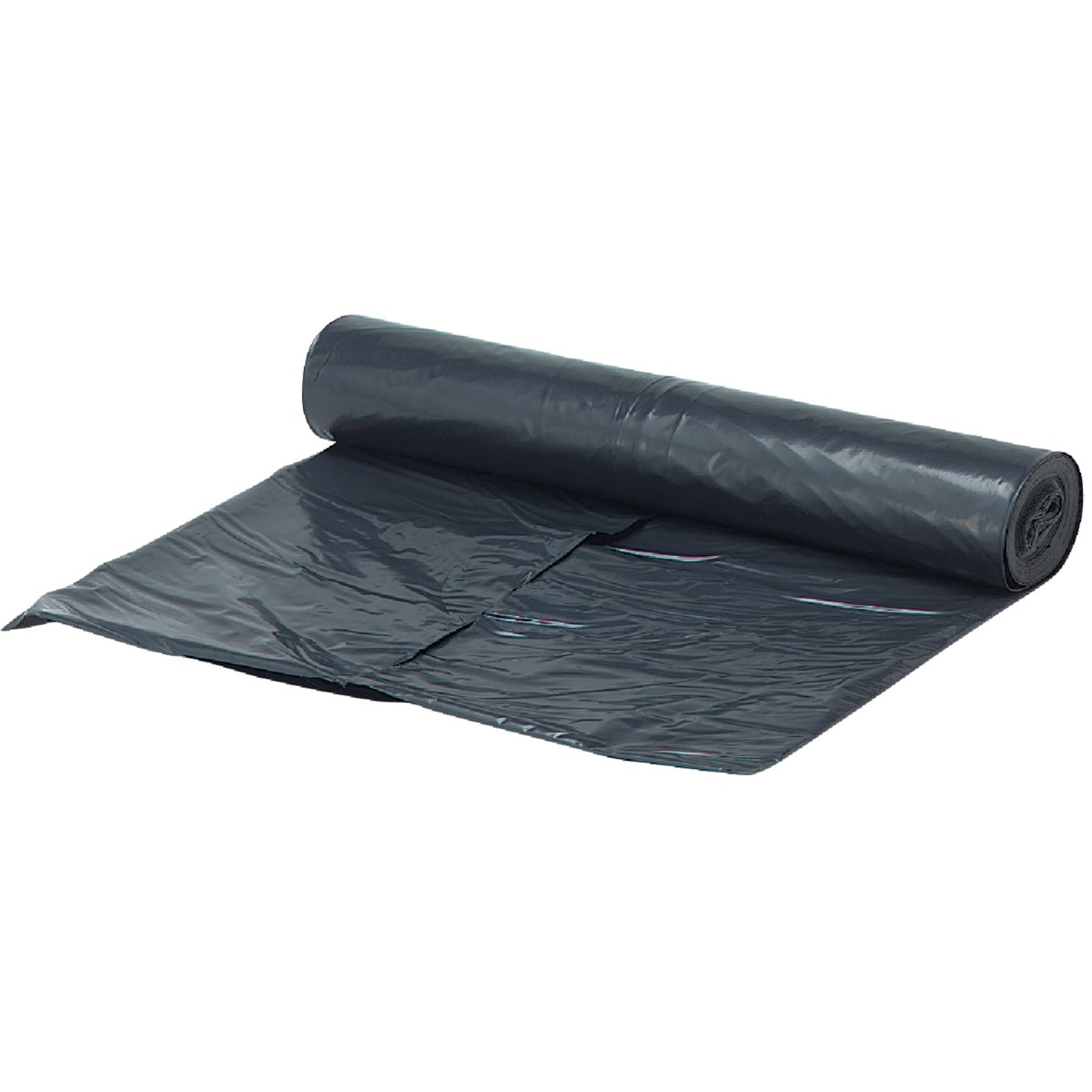 Film-Gard 15 Ft. X 25 Ft. Black 4 Mil. Poly Film Sheeting Image 1