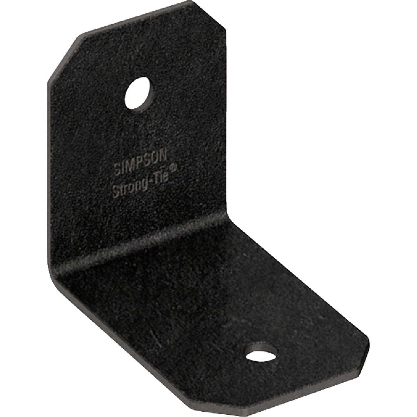 Simpson Strong-Tie Outdoor Accents Avant Collection ZMAX 2X 90 Deg. 14 ga Black Framing Angle Image 1