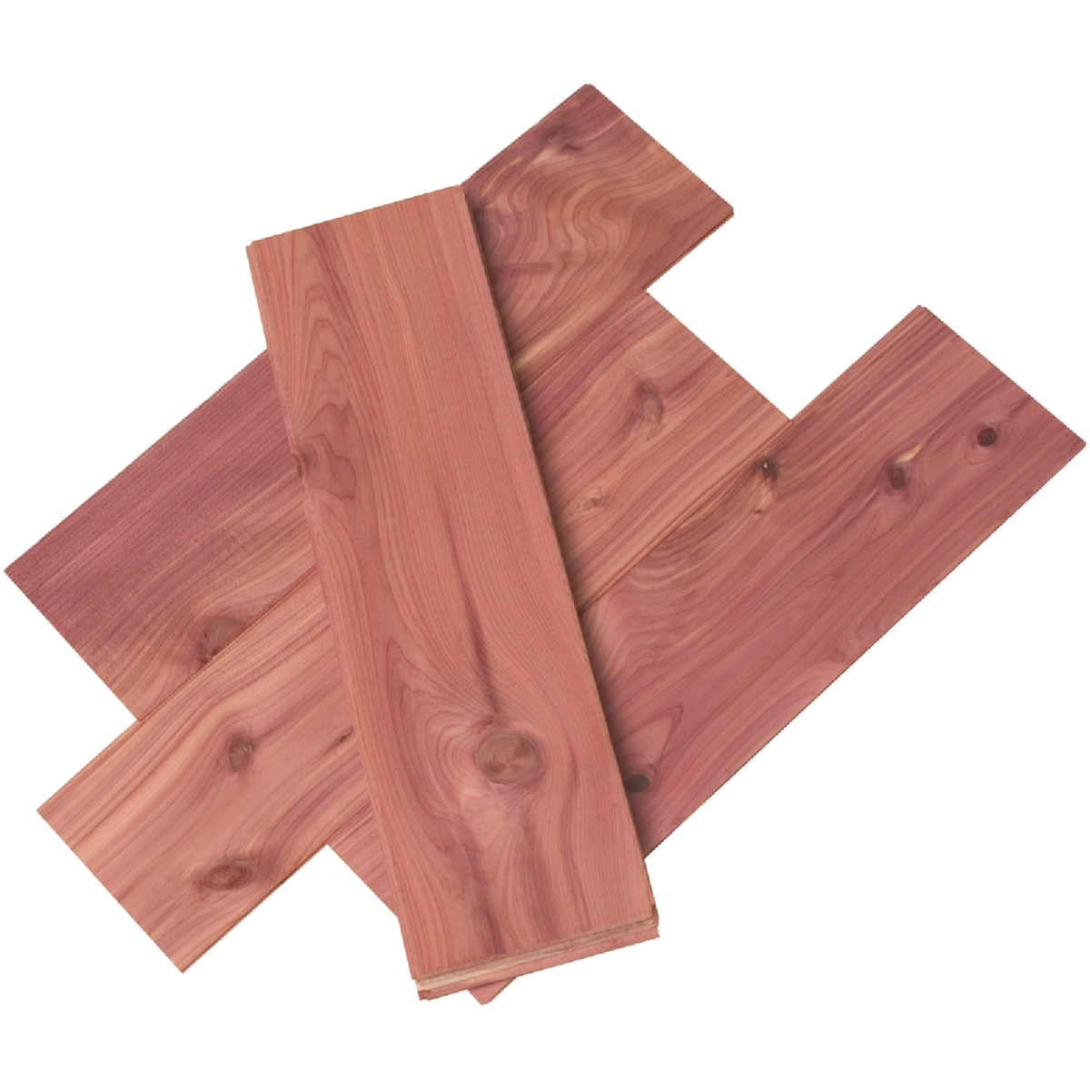 CedarSafe 3-3/4 In. x 1/4 In. (Random Lengths) Eastern Red Cedar Plank Image 3