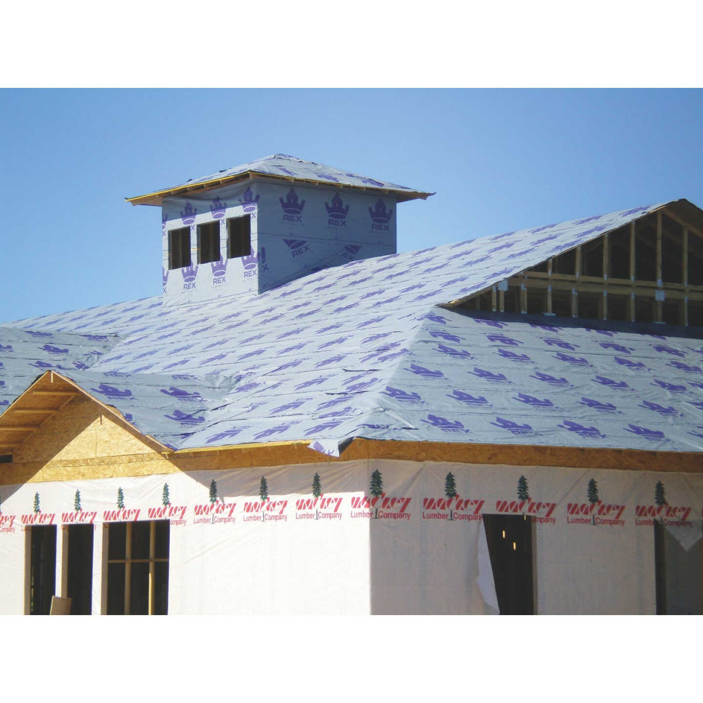 SynFelt 48 In. x 250 Ft. Gray Woven Synthetic Roof Underlayment Image 3