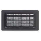 AirVent 8 In. x 16 In. Black Automatic Foundation Ventilator Image 1