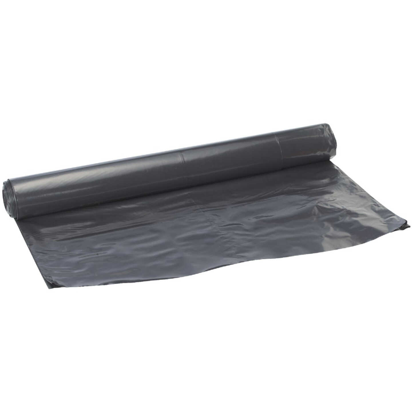 Film-Gard 12 Ft. X 50 Ft. Black 4 Mil. Polyethylene Sheeting Image 1