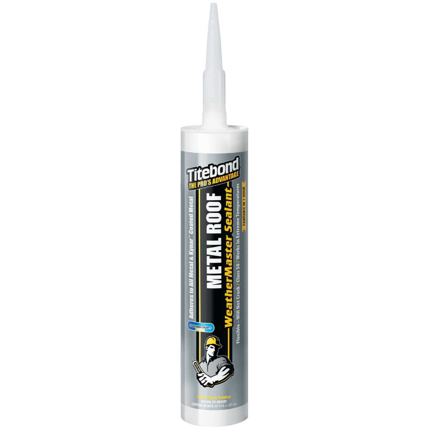 TiteBond Weathermaster 10 Oz. Black Metal Roof Sealant Image 8