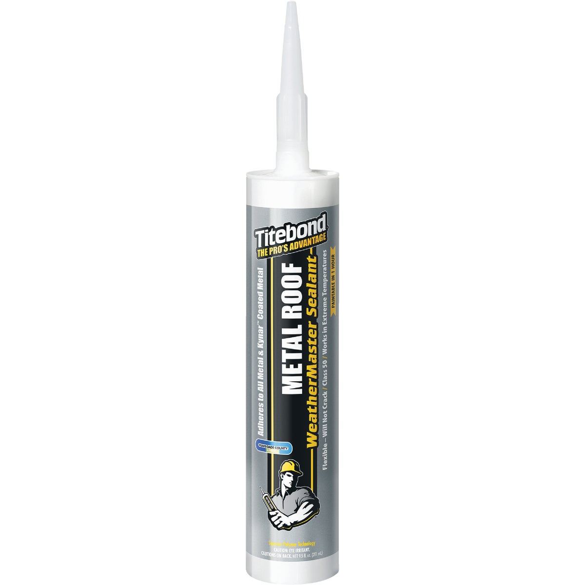 TiteBond Weathermaster 10 Oz. Gray Metal Roof Sealant Image 8