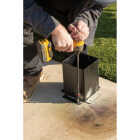 Simpson Strong-Tie Outdoor Accents Sage System Black Powder-Coated Post Base for 4x4 with Screws (2-Pack) Image 4