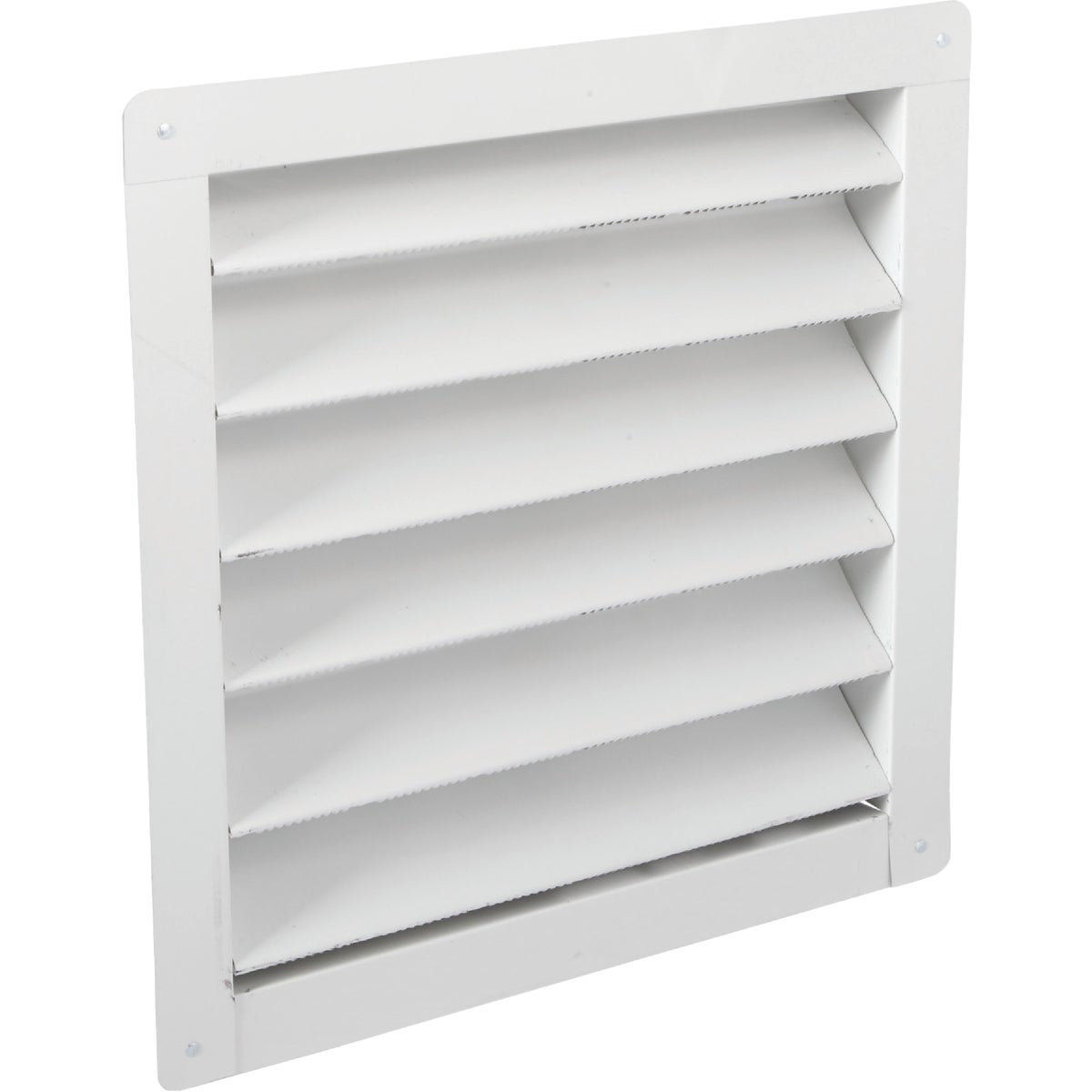 AirVent 12" x 12" Square White Gable Attic Vent
