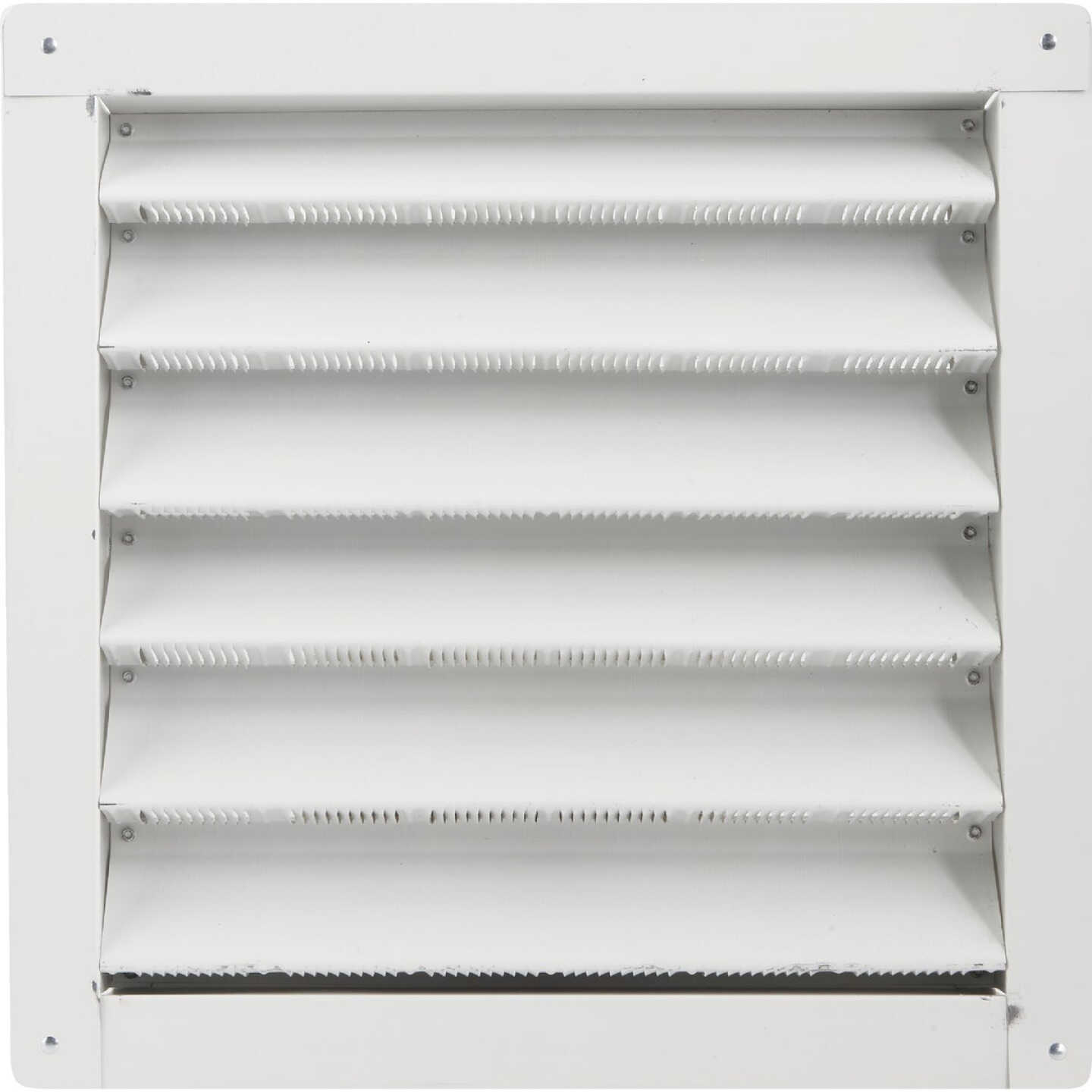 AirVent 12" x 12" Square White Gable Attic Vent Image 2