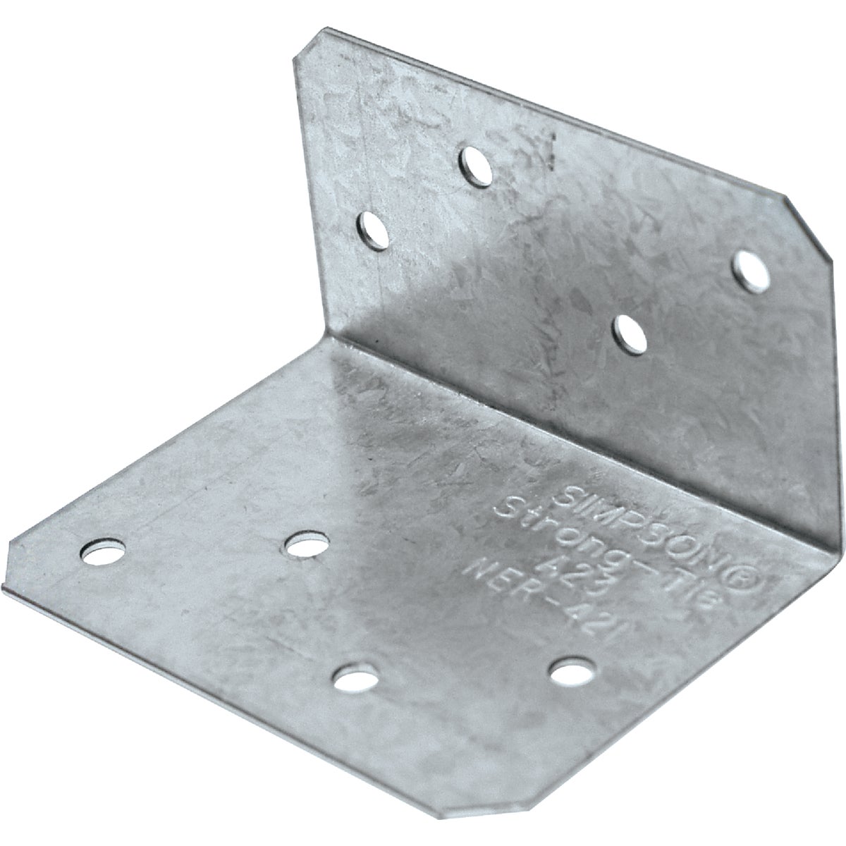 2 in. x 1-1/2 in. x 2-3/4 in. Galvanized Angle