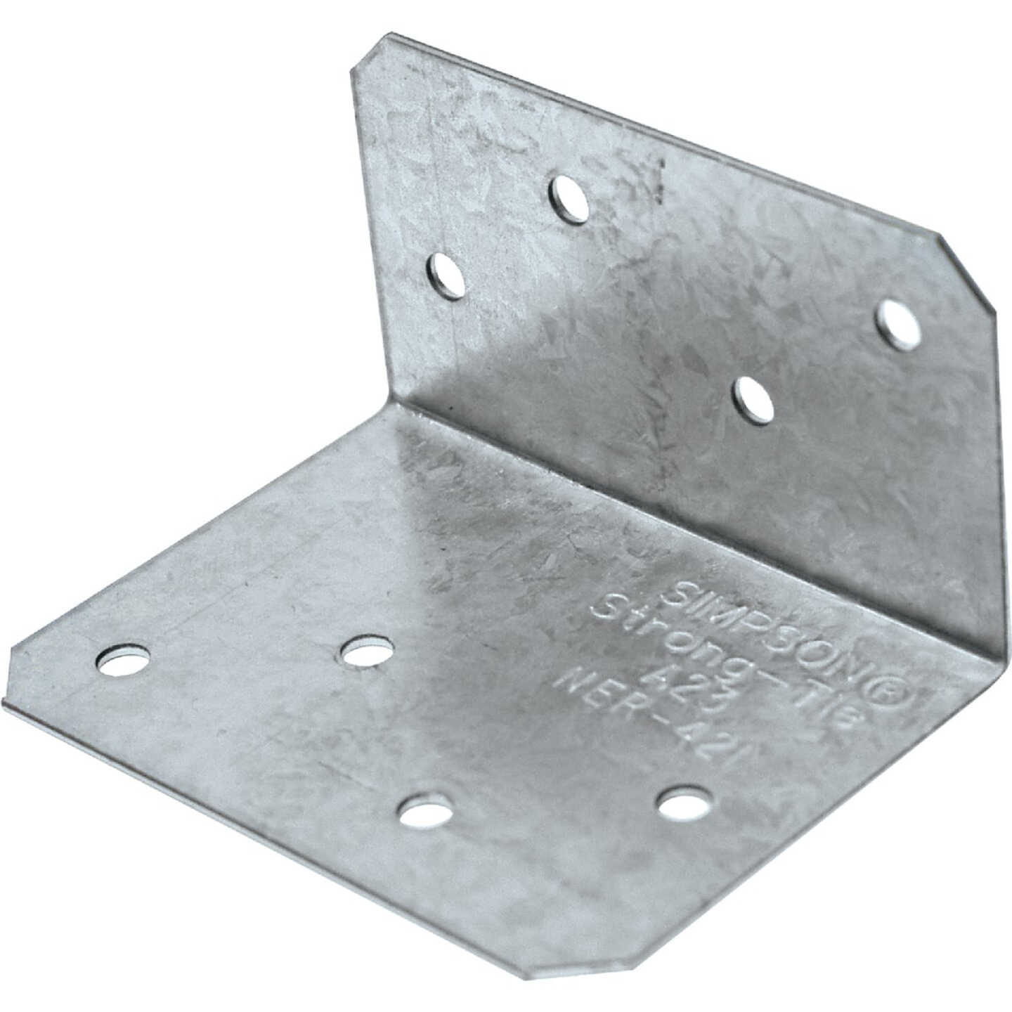 2 in. x 1-1/2 in. x 2-3/4 in. Galvanized Angle Image 1