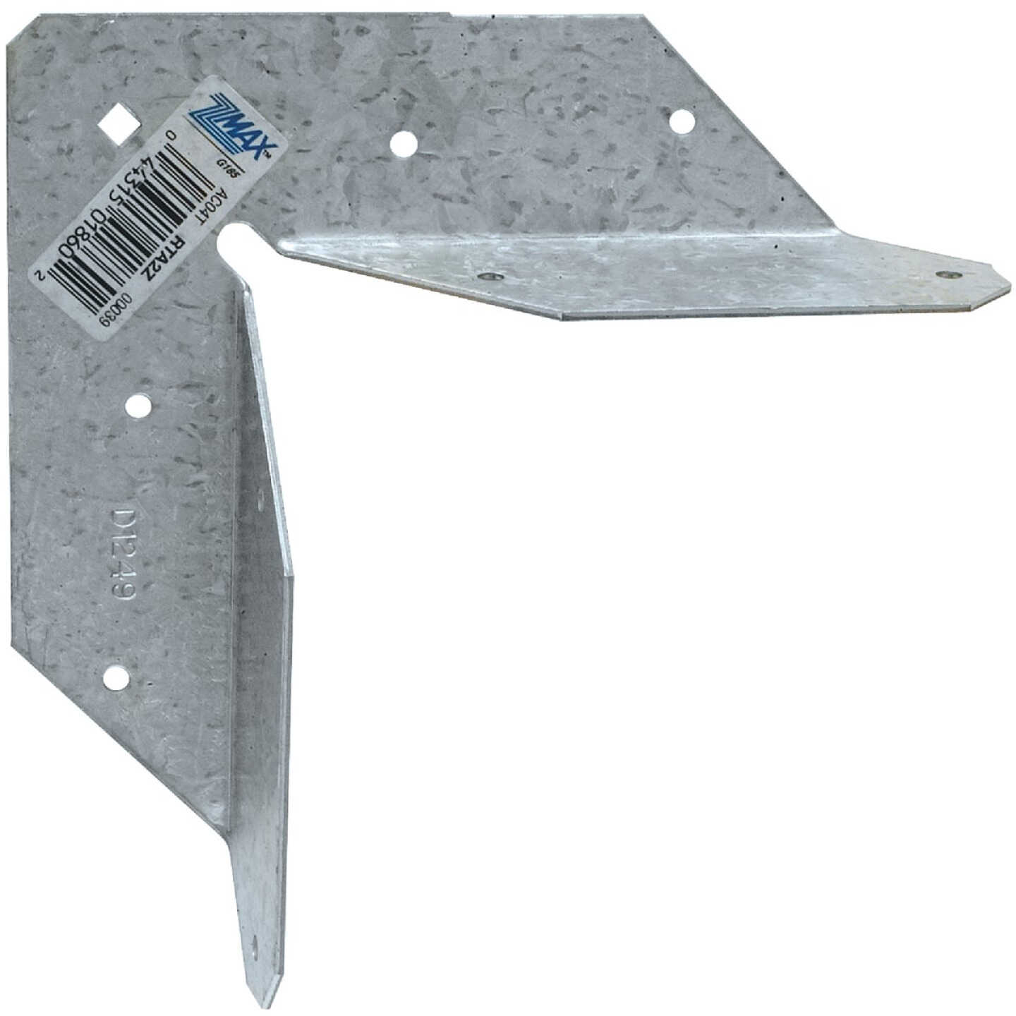 Simpson Strong-Tie ZMAX Rigid Tie 90 Deg. Galvanized Steel Connector Image 1