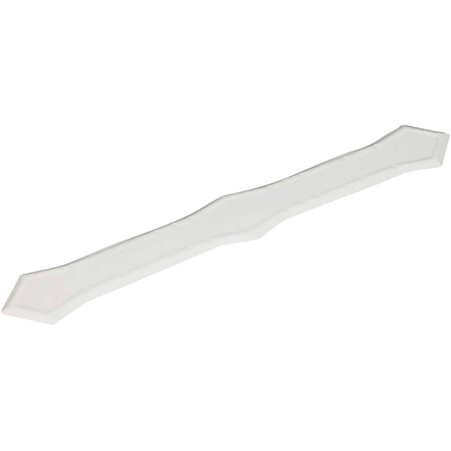 Spectra Metals White Aluminum Pipe Downspout Band Image 1