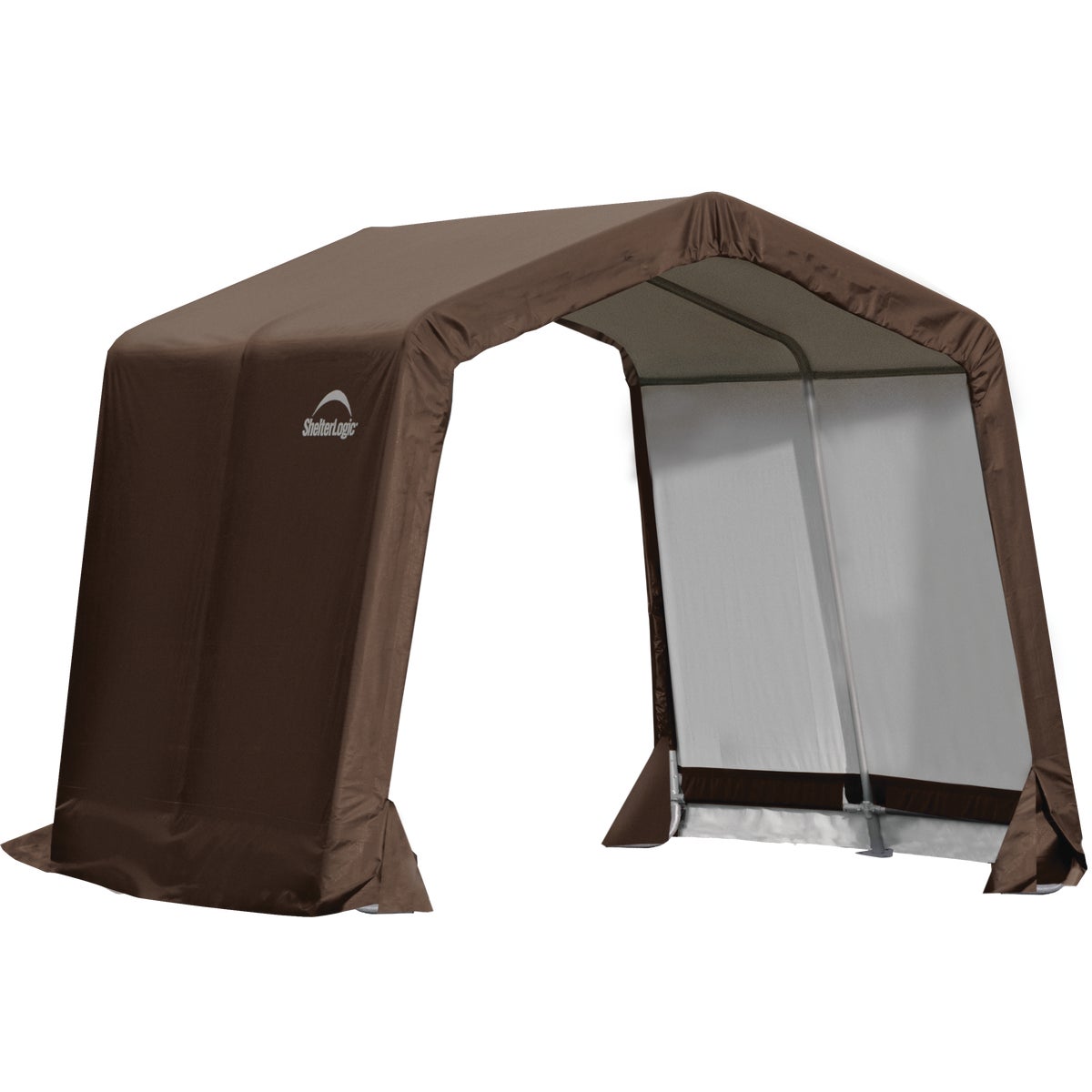ShelterLogic 10 Ft. x 10 Ft. x 8 Ft. 3-in-1 Run-In Loafing Shed