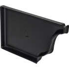 Spectra Metals 5 In. Aluminum Black Left Gutter End Cap Image 2