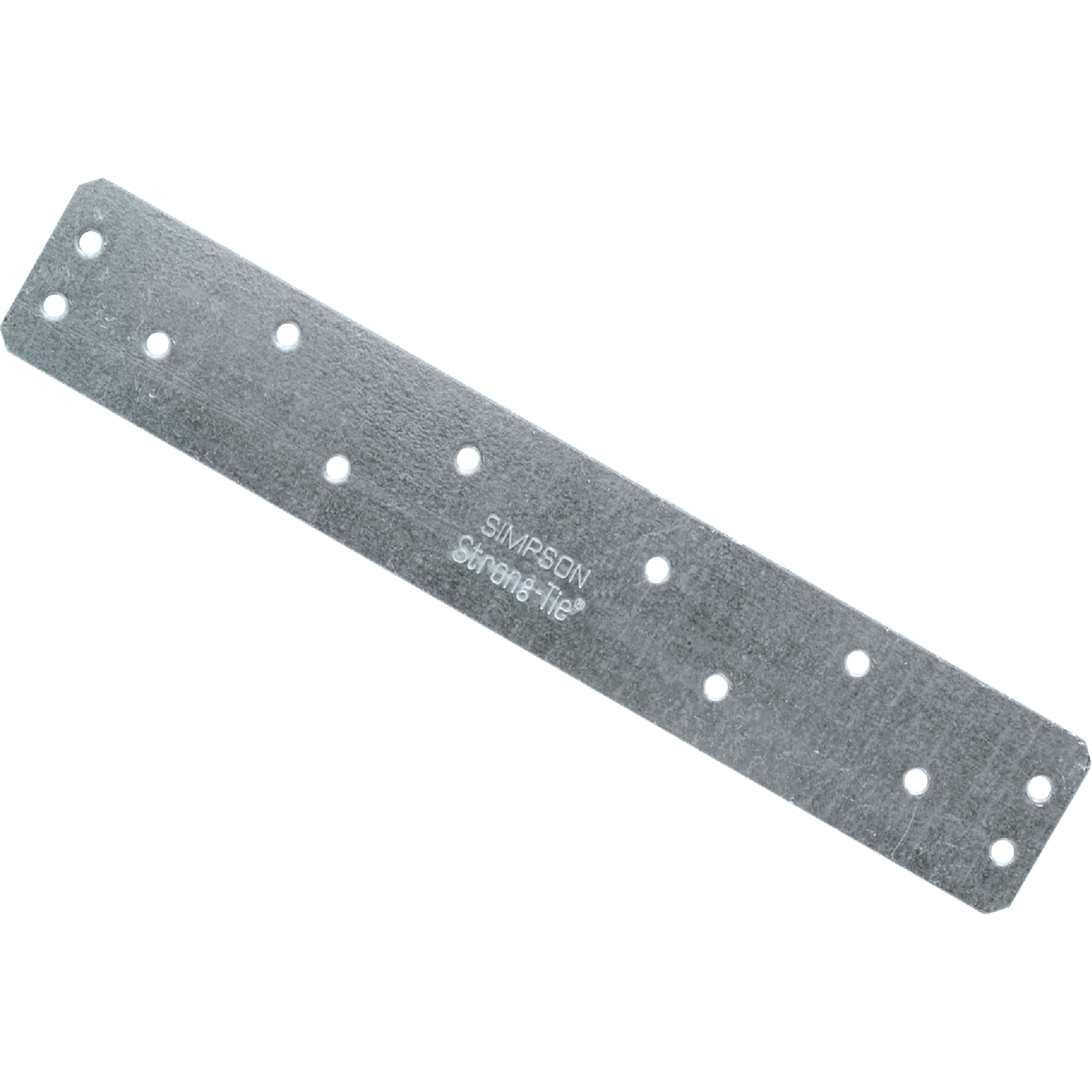 Simpson Strong-Tie 1-3/8 In. W x 8 In. L 12 ga Steel Strap Tie