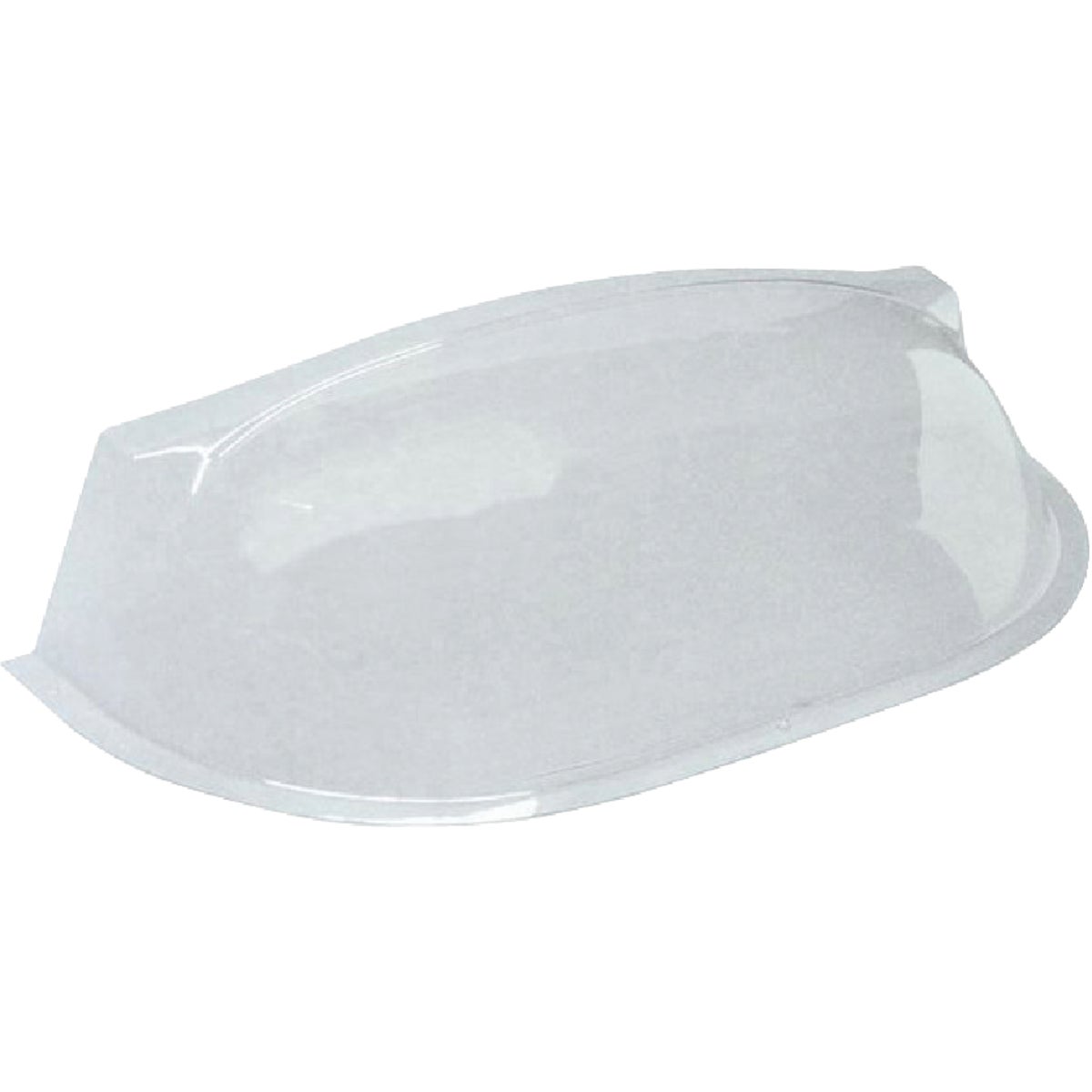 Shape Products 40 In. x 18-1/2 In. Round Smooth Style Bubble Plastic Window Well Cover