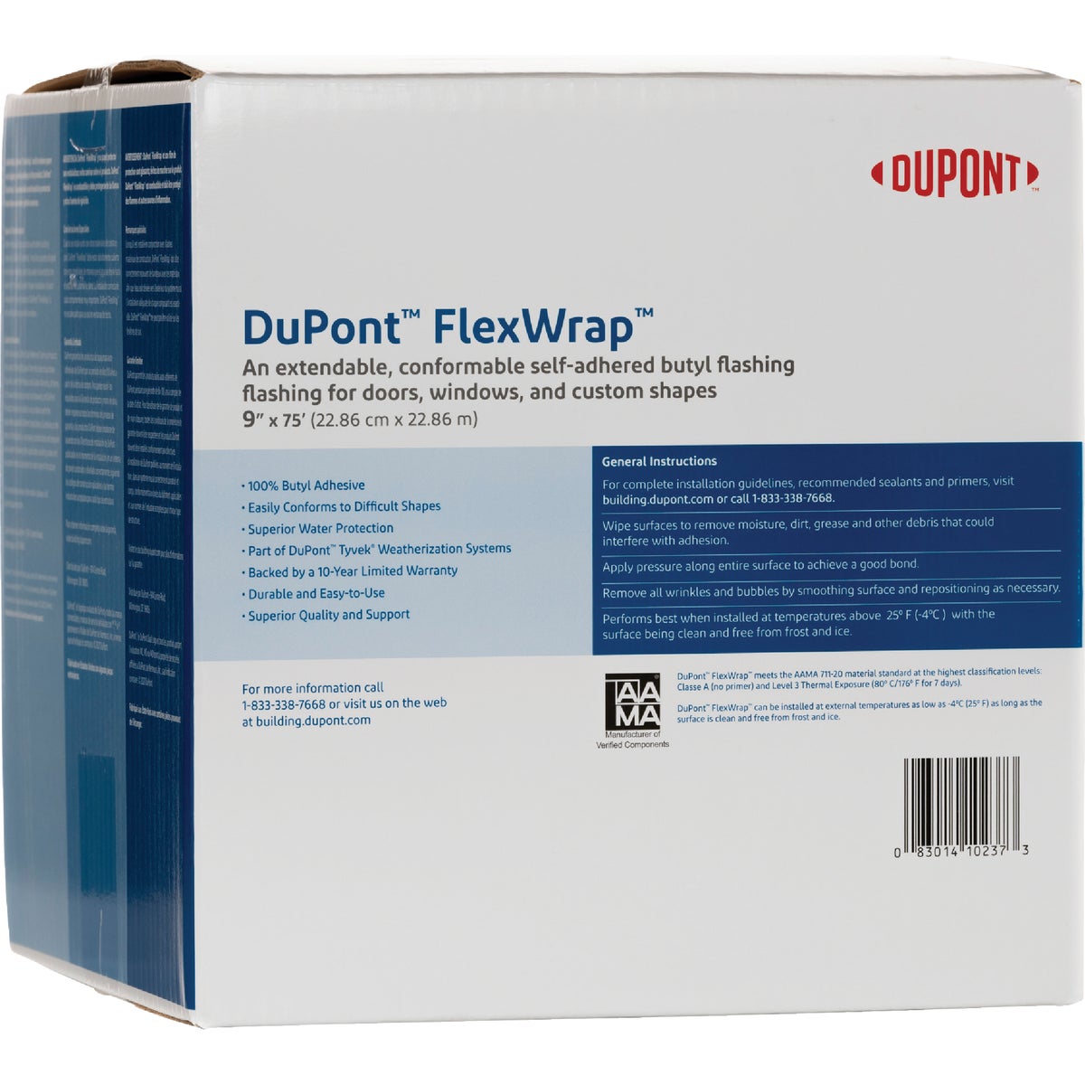 Dupont Flexwrap 9 In. x 75 Ft. Tape Image 2
