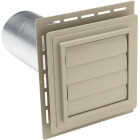 Ply Gem 7" x 7" Tan Vinyl Utility Vents Image 1