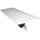 Klauer D5 Galvanized Steel Roof Edge Flashing, White Image 1