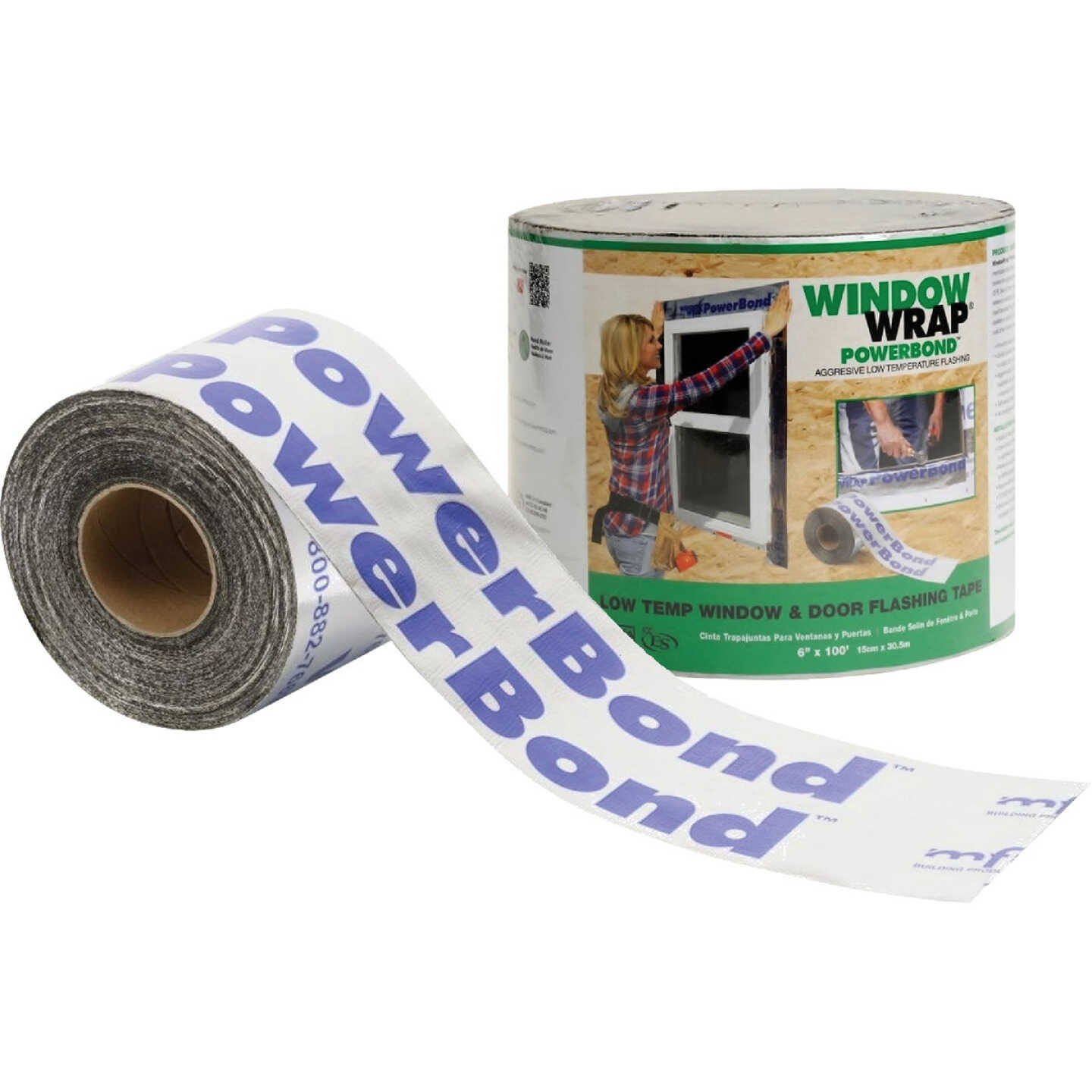 MFM WindowWrap PowerBond 6 In. X 100 Ft. Window Wrap Image 1