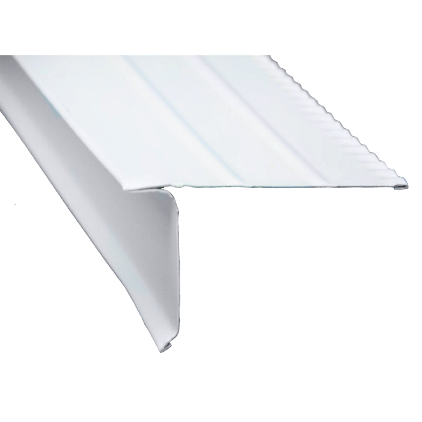 Amerimax F5M Aluminum Drip Edge Flashing, White Image 1