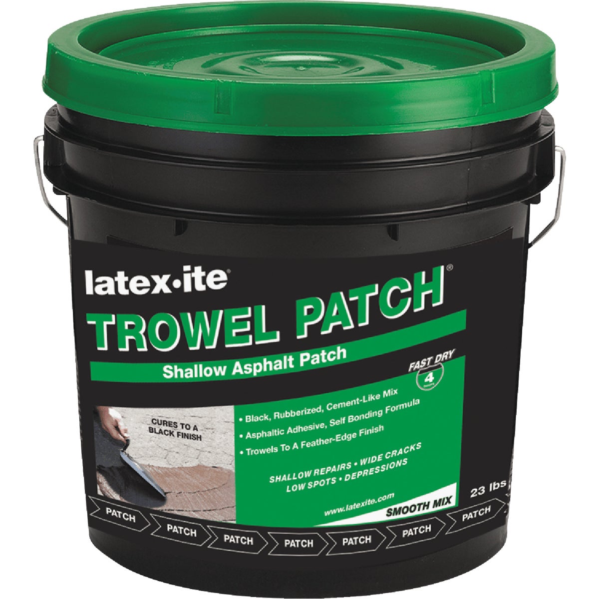Latex-ite Trowel Patch 2 Gal. Trowel Asphalt Patch