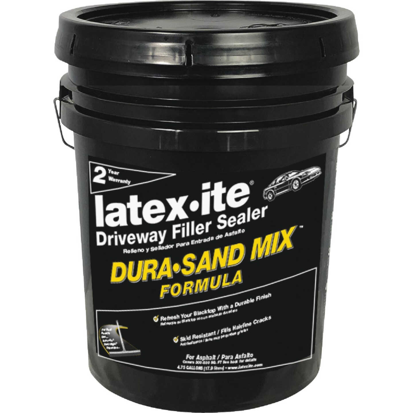 Latex-ite 4.75 Gal. Sand Mix Driveway Sealer and Filler Image 1
