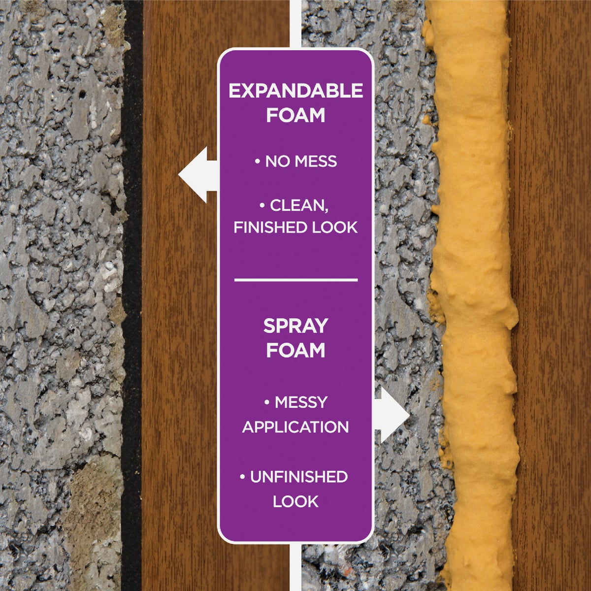 M-D Building Products PLATINUM 1 In. Neutral Expandable Foam Weatherseal for Uneven Gaps Image 5