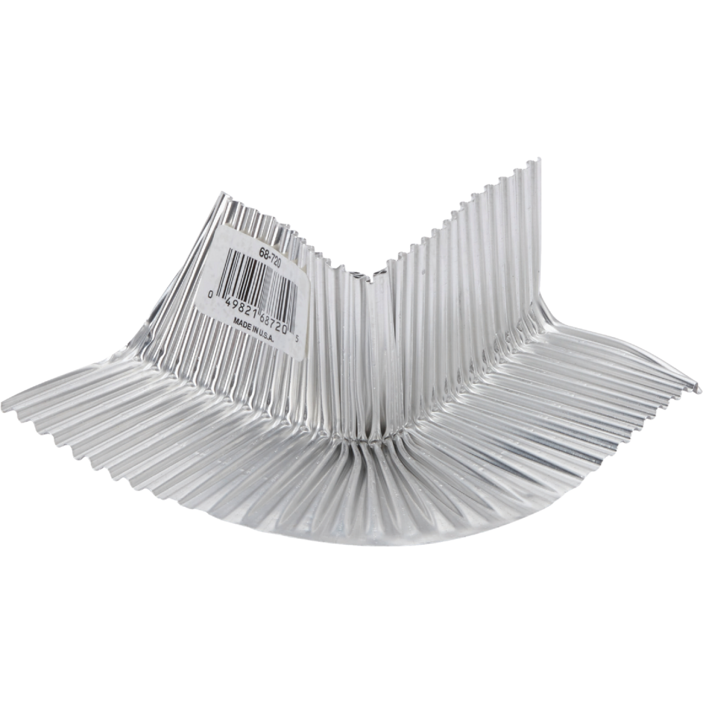 Amerimax Corner Flex 3-1/2 In. L. x 2 In. H. x 2 In. D. Mill Aluminum Flashing Image 1